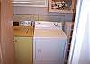 The Washer is old (Harvest Gold) and the Dryer is new.