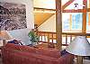 This is on the open landing in the loft.  The two upstairs bedrooms are off of this open area.