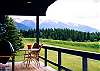 Deck with Swan Mtns in view