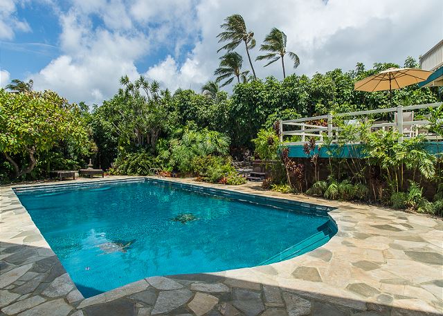 pool deck