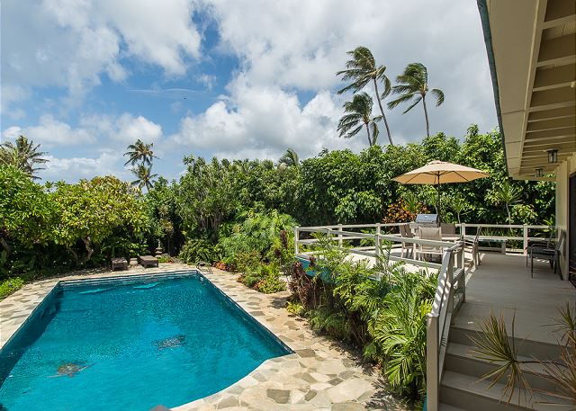 pool deck