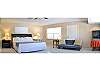 One of the 2 large master suites with King-size bed