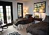 Bedroom with two twin beds