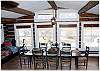 Large dining table for eight