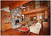 Nice fireplace in living room