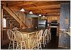 Additional view of the kitchen and dining counter