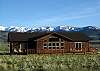A nice deck fronts the home