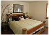 The master bedroom