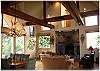 Beautiful and open great room.