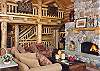 Cozy fireplace