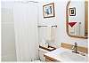 One of the bathrooms