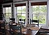 Bright dining room