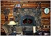 A nice fireplace to get warm
