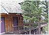 Another exterior view of the cabin