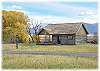 The charming "Overlook Cabin" just out the back door is a great place to relax and enjoy the views!