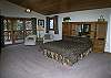 The upper level "master" bedroom