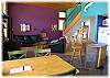 Dining and living area