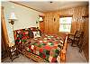 Upstairs queen bedroom
