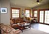 Spacious living room