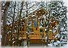 A winters view of the cabin