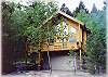 Another exterior view of the cabin
