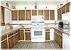 A complete kitchen for your resident cook