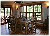 The large dining table