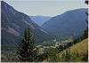 Your view of the valley from the cave trail, a short hike from the cabins
