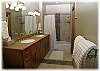 Fantastic master bathroom with custom tile work