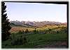 The Crazy Mountains to the east are nearly all you see