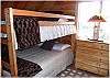 The second set up bunk beds in the loft