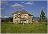 The Stone House and Overlook Cabin have a large yard area enclosed by jack leg fence