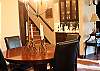 Formal dining table