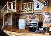 Kitchen and loft view
