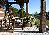 Relax on the front porch and enjoy the beauty of your surroundings