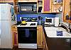 A fully equipped kitchen to prepare your meals