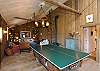 You can play pool or ping pong