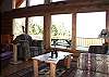 Great views out the huge windows