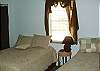 2 Full size beds
this bedroom also has a 1/2 bath