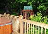 Hot Tub/Play area off of the 2nd level