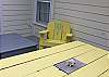 Back Deck, a Joe chair and Oyster Table