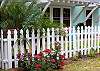 The yard is beautifully landscaped and totally doggie friendly!