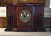 If you open up the vintage style radio, you will find a CD player. Bring your favorite tunes!