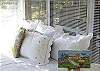 The front den area has the 2nd twin day bed ( the other is in the back room). This is not a true third bedroom but another day twin bed which is great to sleep.