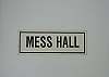 We found this sign in a junk store- it was from a movie set and nows welcomes you to the real mess hall of Tybee!