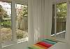The windows and view from Bedroom 3.