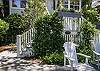 Another view of front yard.