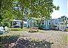 View of backyard - Tybee Tides cottage.