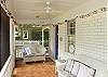 another view of screened porch.