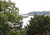 A view of the salt marsh from the top deck.